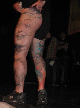 Full Leg Tattoos Pics Design
